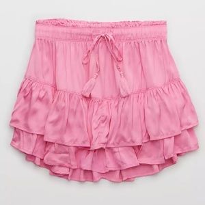 Aerie Sweet 'N' Silky Mini Skirt Size XXL